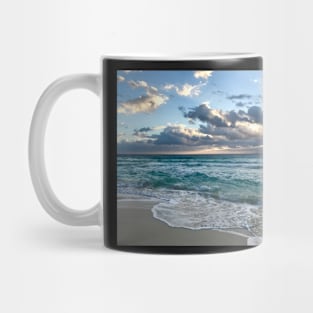 Ocean Waves in the Sunrise Mug